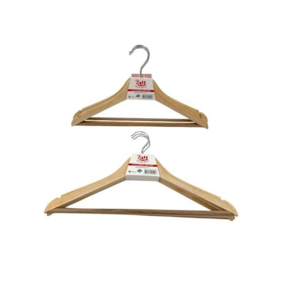 Bls Ahşap Elbise Askısı