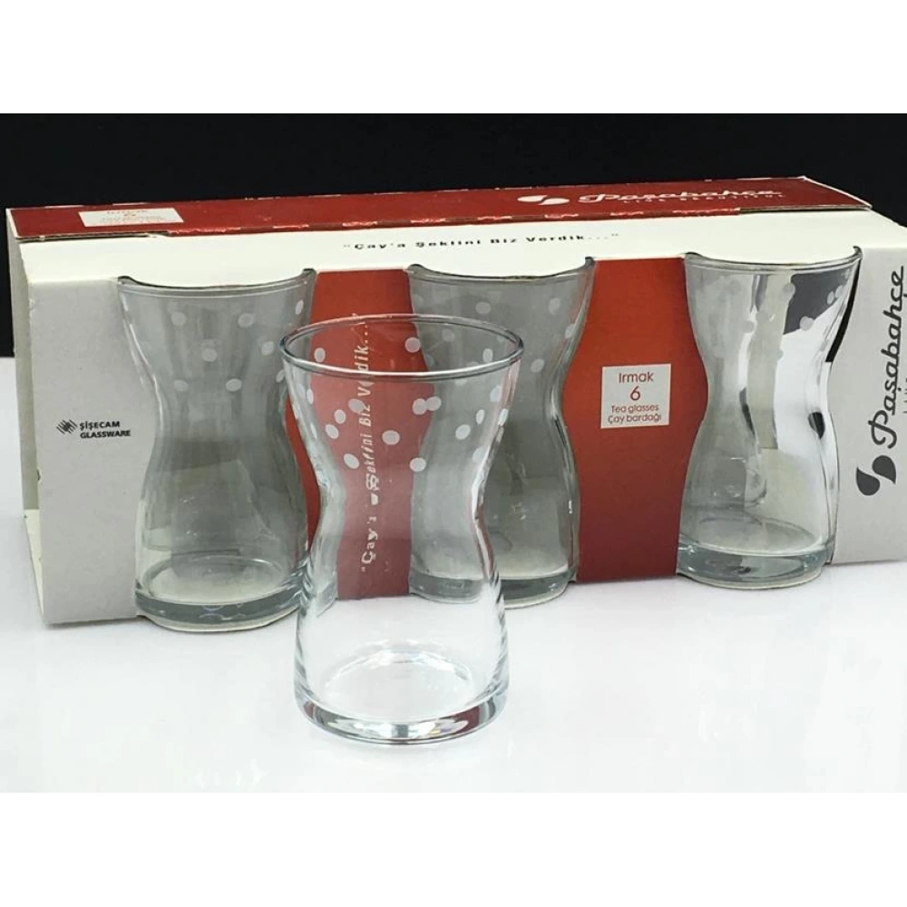 42991-6X12-Irmak Nokta Çay Bardağı 125cc