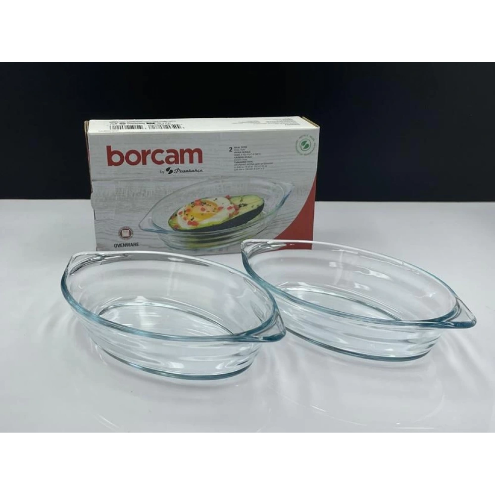 590007-2X6-Borcam Tepsi 520cc*25