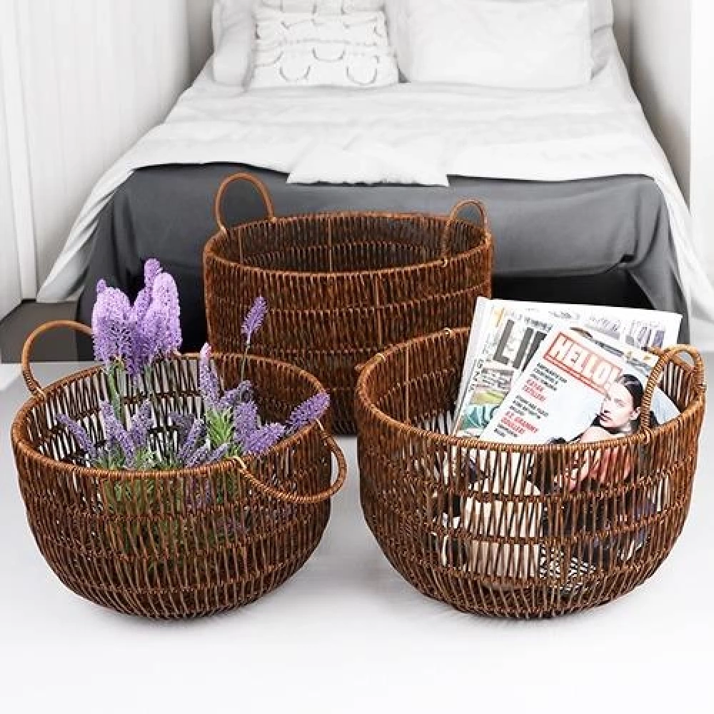 Ksv Orta Rattan Sepet 36x22cm