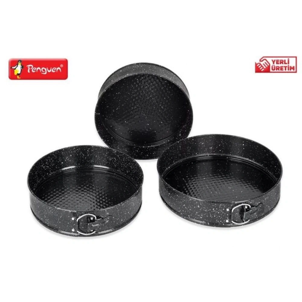 Png 3lü Kelepçeli Kek Kalıbı