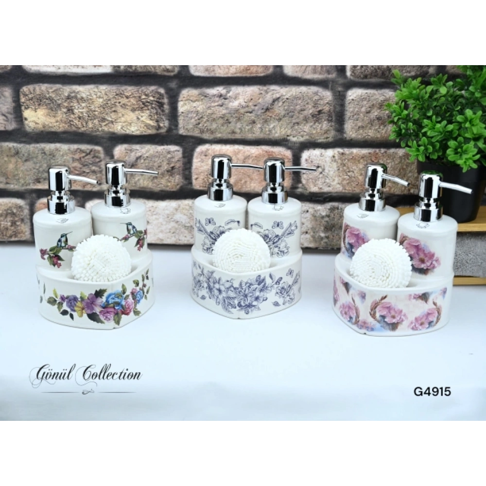Gnl Porselen 2li Sıvı Sabunluk