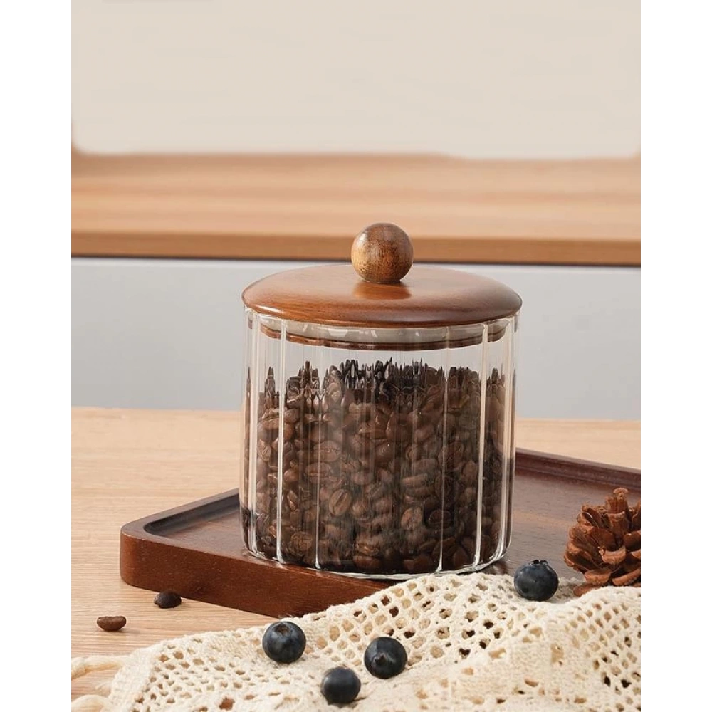 Mien Akasya Kapaklı 1150cc Cam Kavanoz