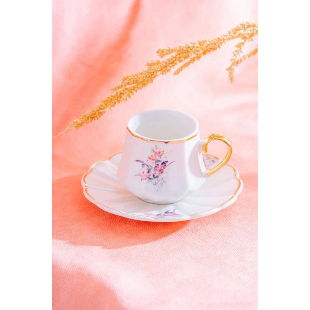 Acar Porselen 6lı Kahve Seti