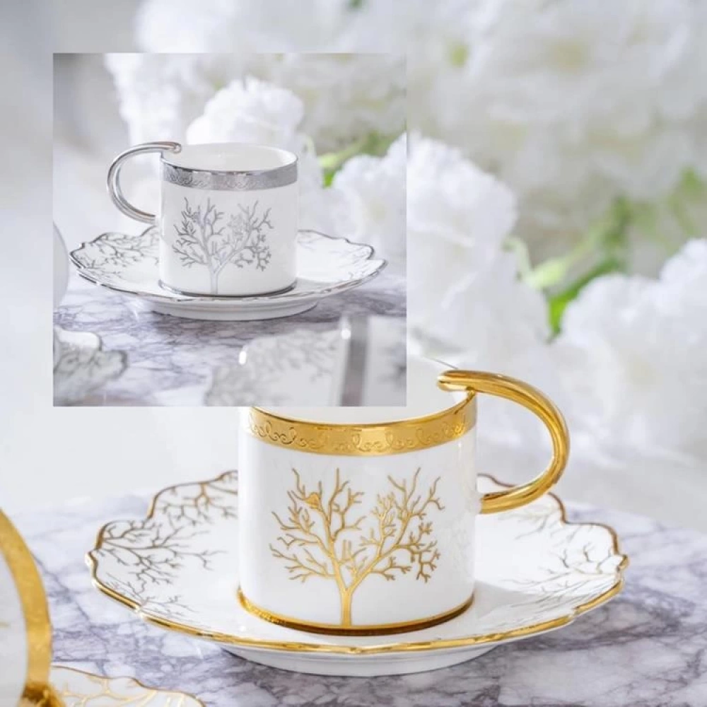 Acar Porselen Kahve Seti