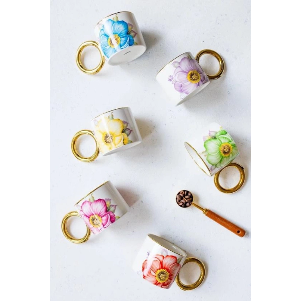 Mien Flower Porselen Kupa 270cc