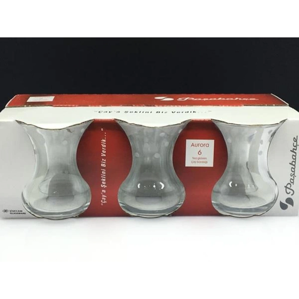 42471-6X12-Nokta Çay Bardağı 155cc