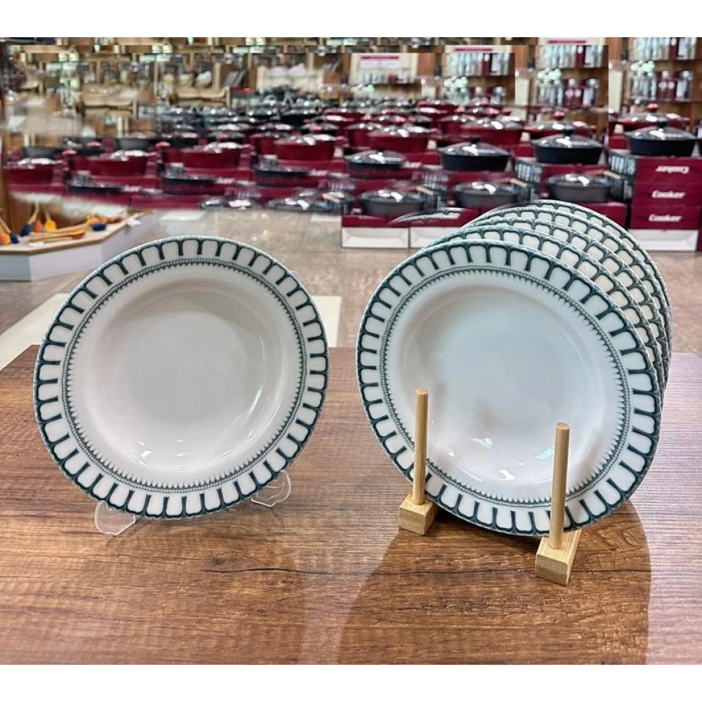 Cok 6lı Porselen 20cm Servis Tabak