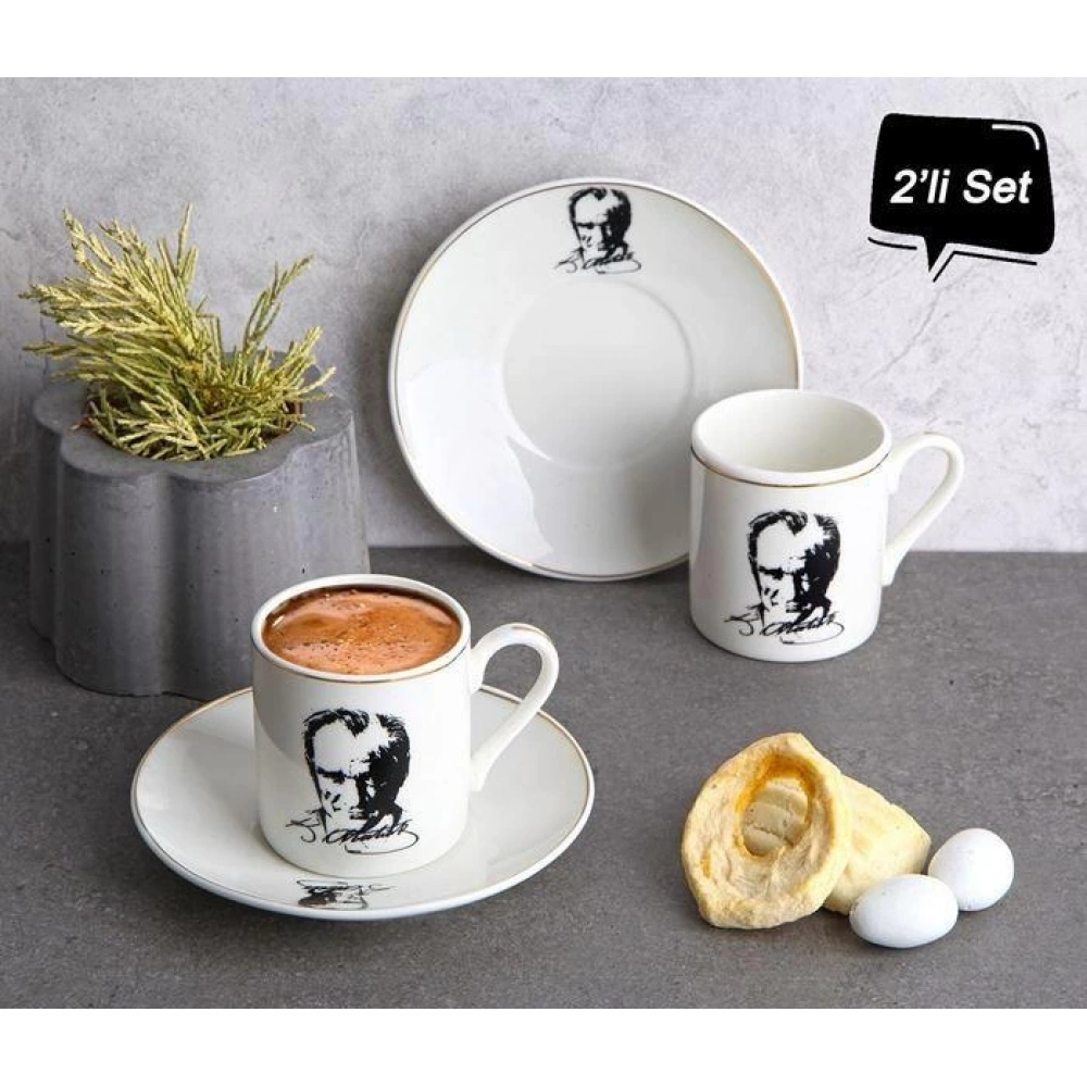 Gnl Porselen 2li Kahve Seti