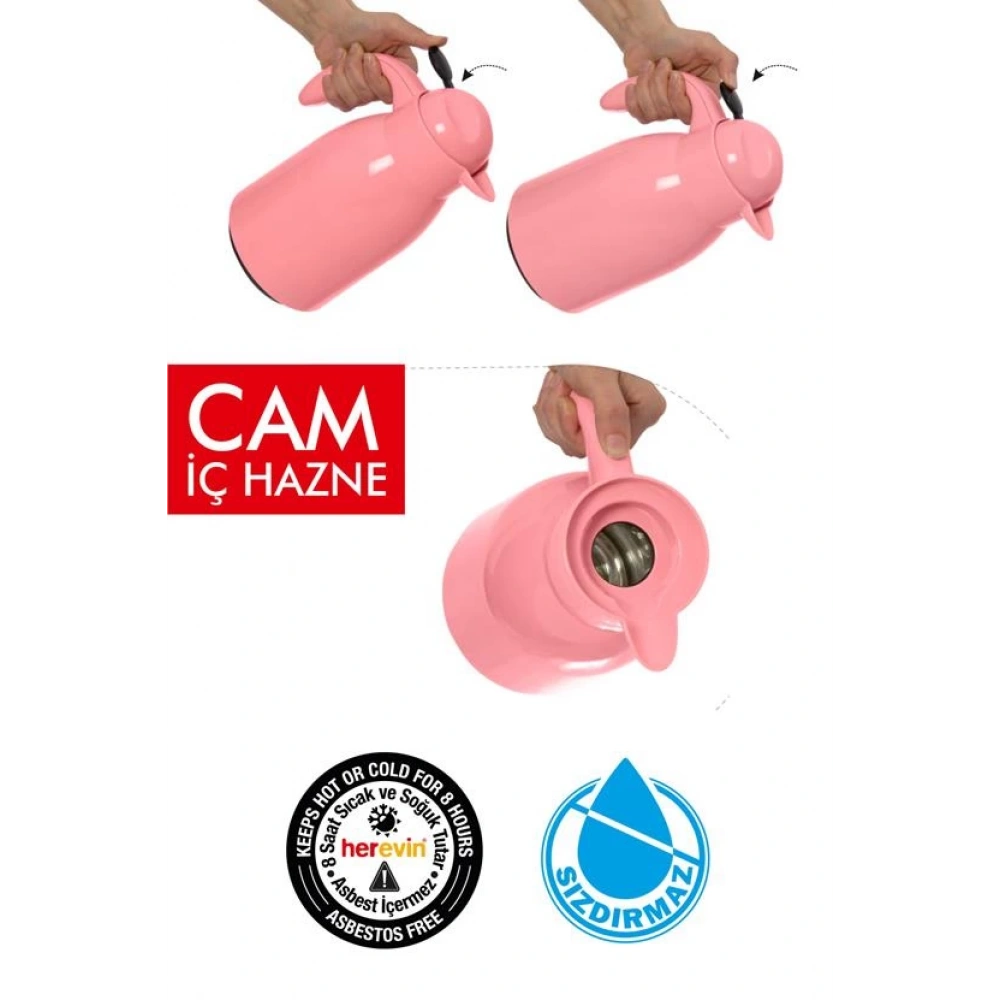 Her Desenli Termos 1lt