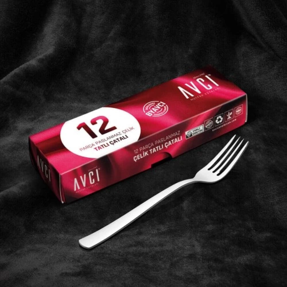 Avcı İstanbul 12li Tatlı Çatal