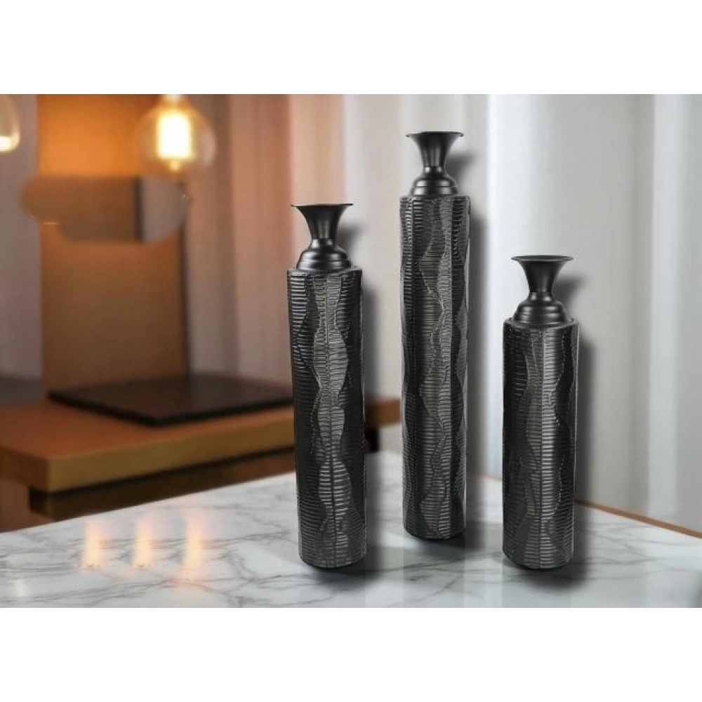 Gnl Metal Vazo 15x74cm