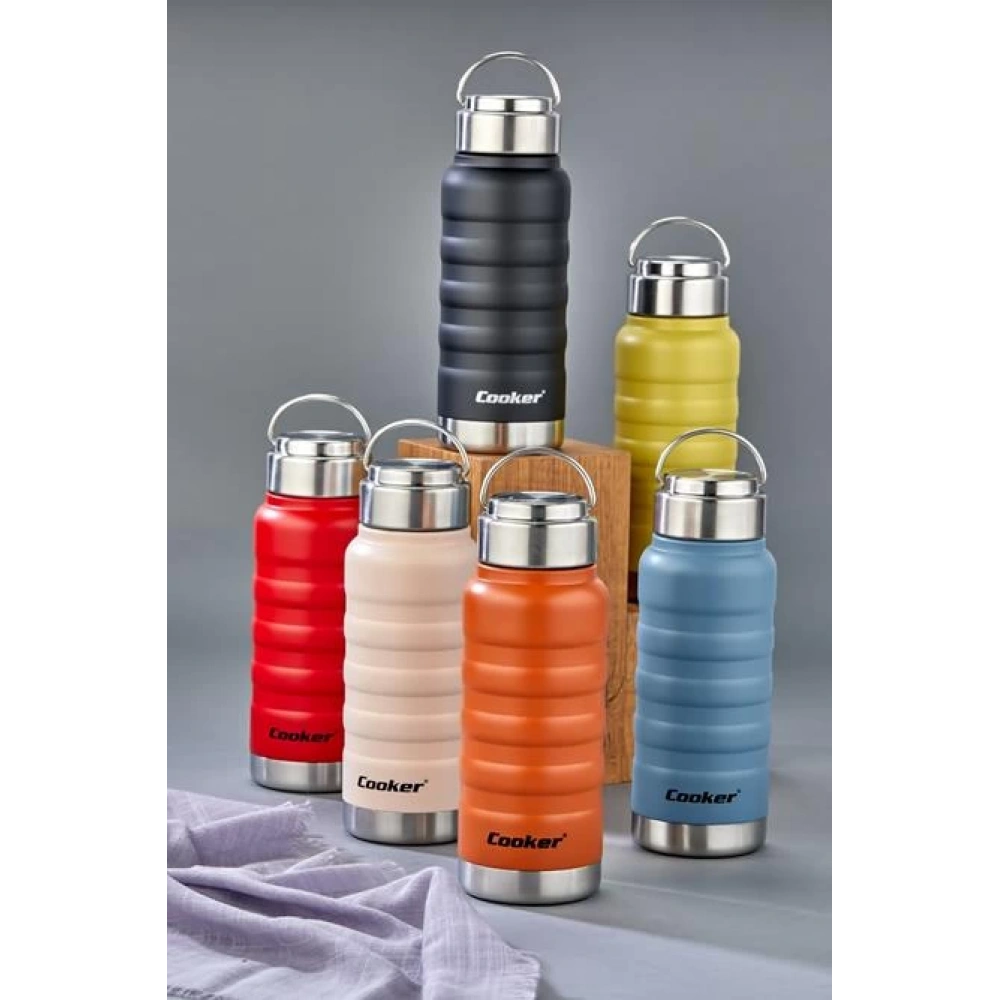 Cok Renkli 400cc Çelik Termos