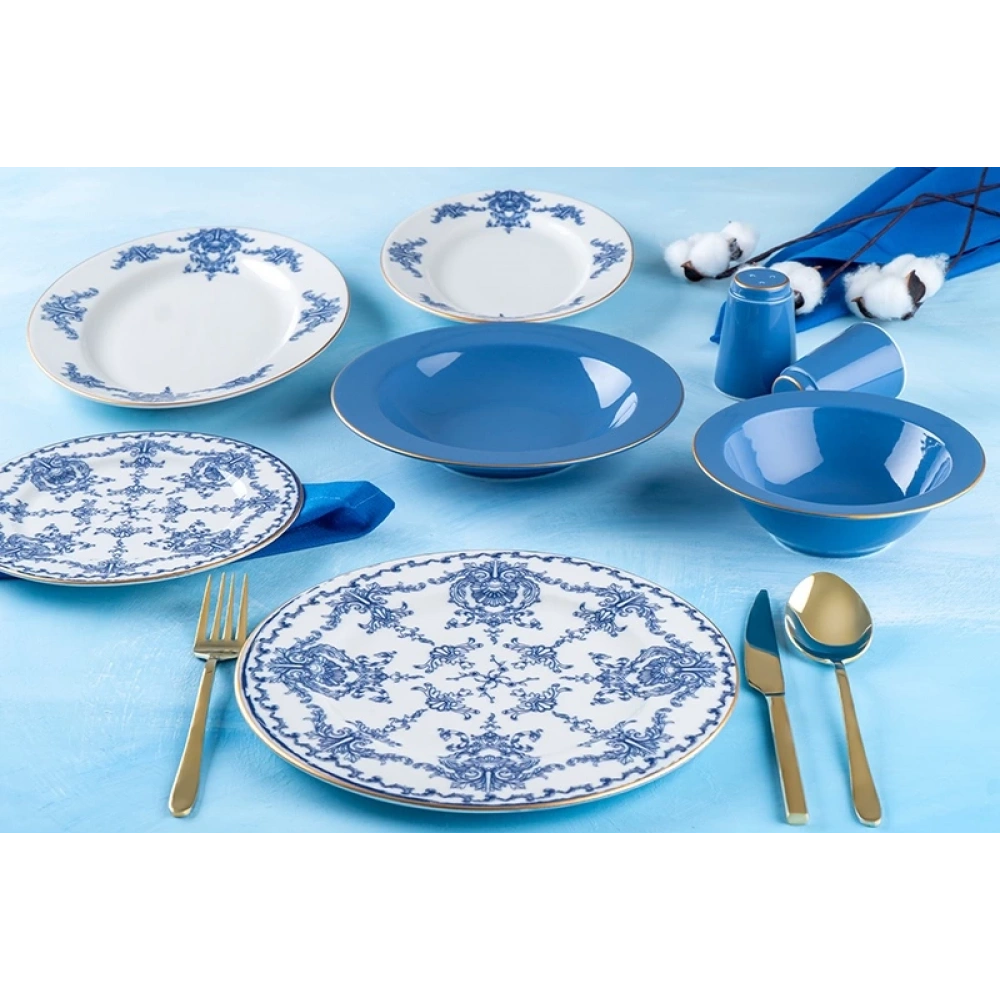 Acar Tulip 29 Parça Porselen Yemek Seti