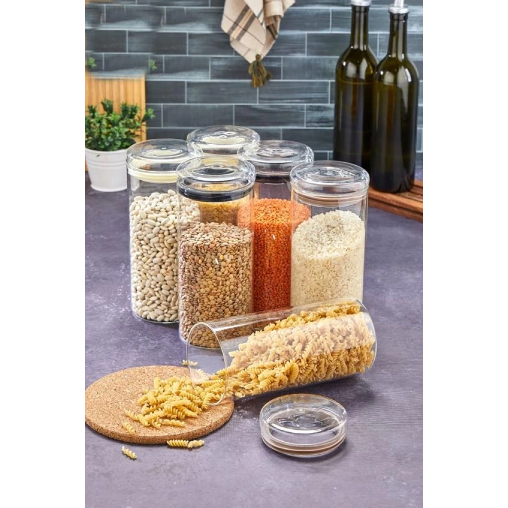 Cok Borosilikat 24cm Kavanoz