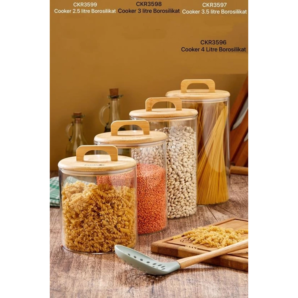 Cok Borosilikat 4lt.Kavanoz