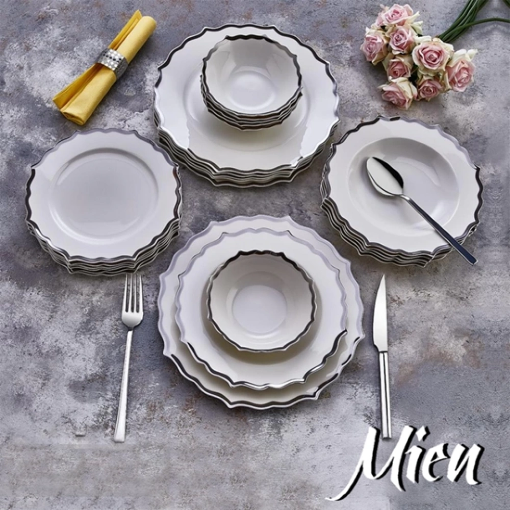 Mien Florence 24 Parça Yemek Seti Porselen