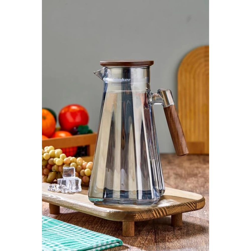 Cok Borosilikat Cam Sürahi