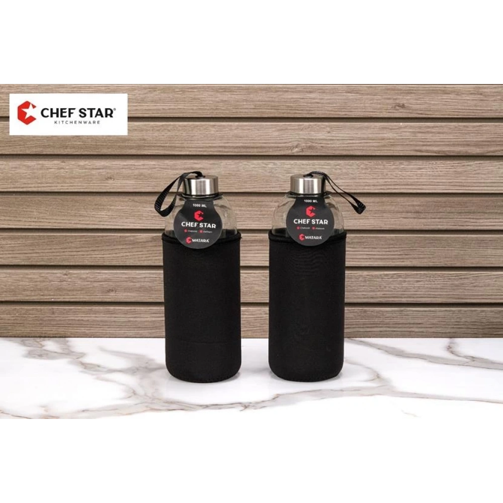 Dnr Cam Matara Siyah Kılıflı 1lt