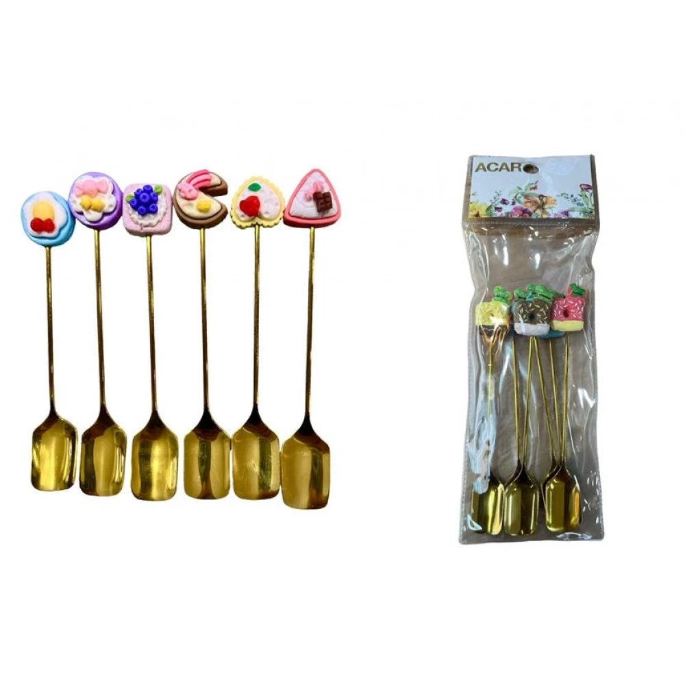 Acar 6lı Kahve Kaşık