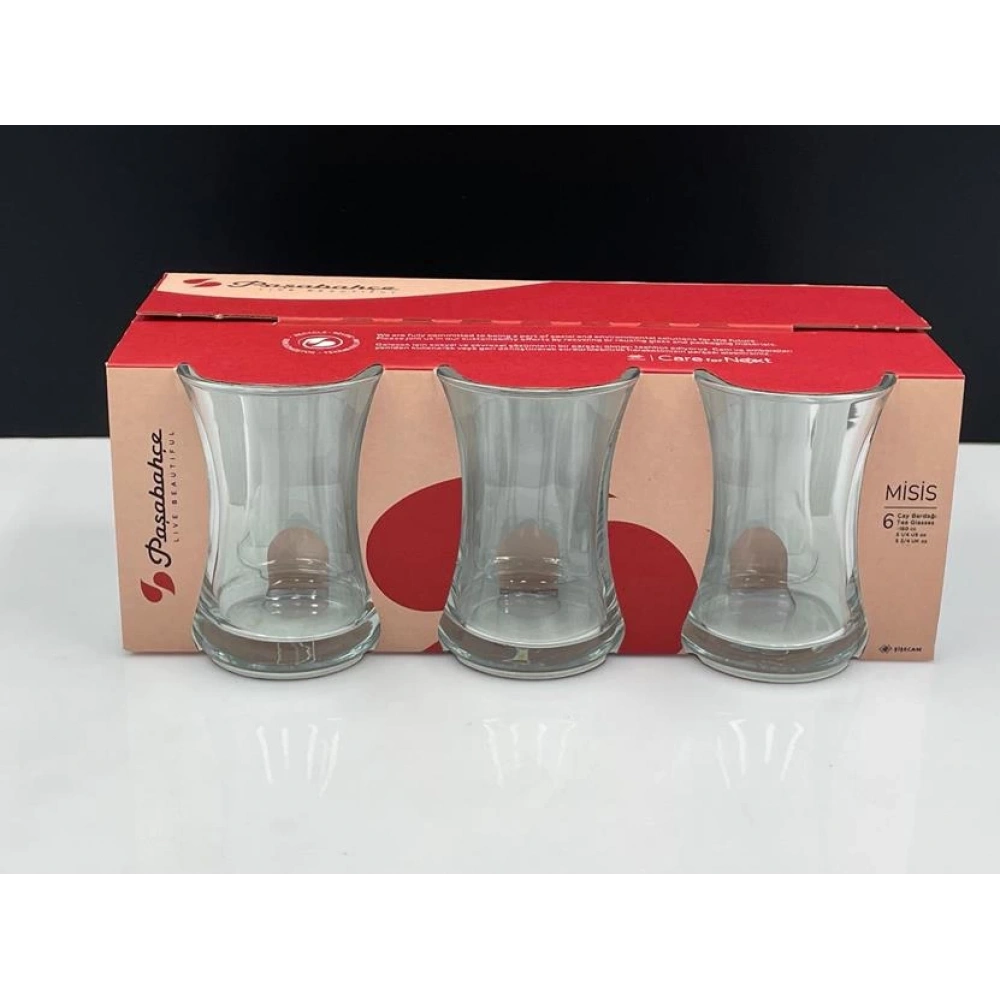 42461-6X12-Misis Çay Bardağı 160cc*10