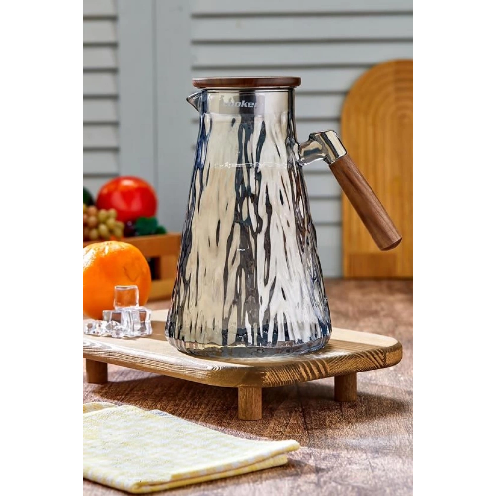 Cok Borosilikat Cam Sürahi