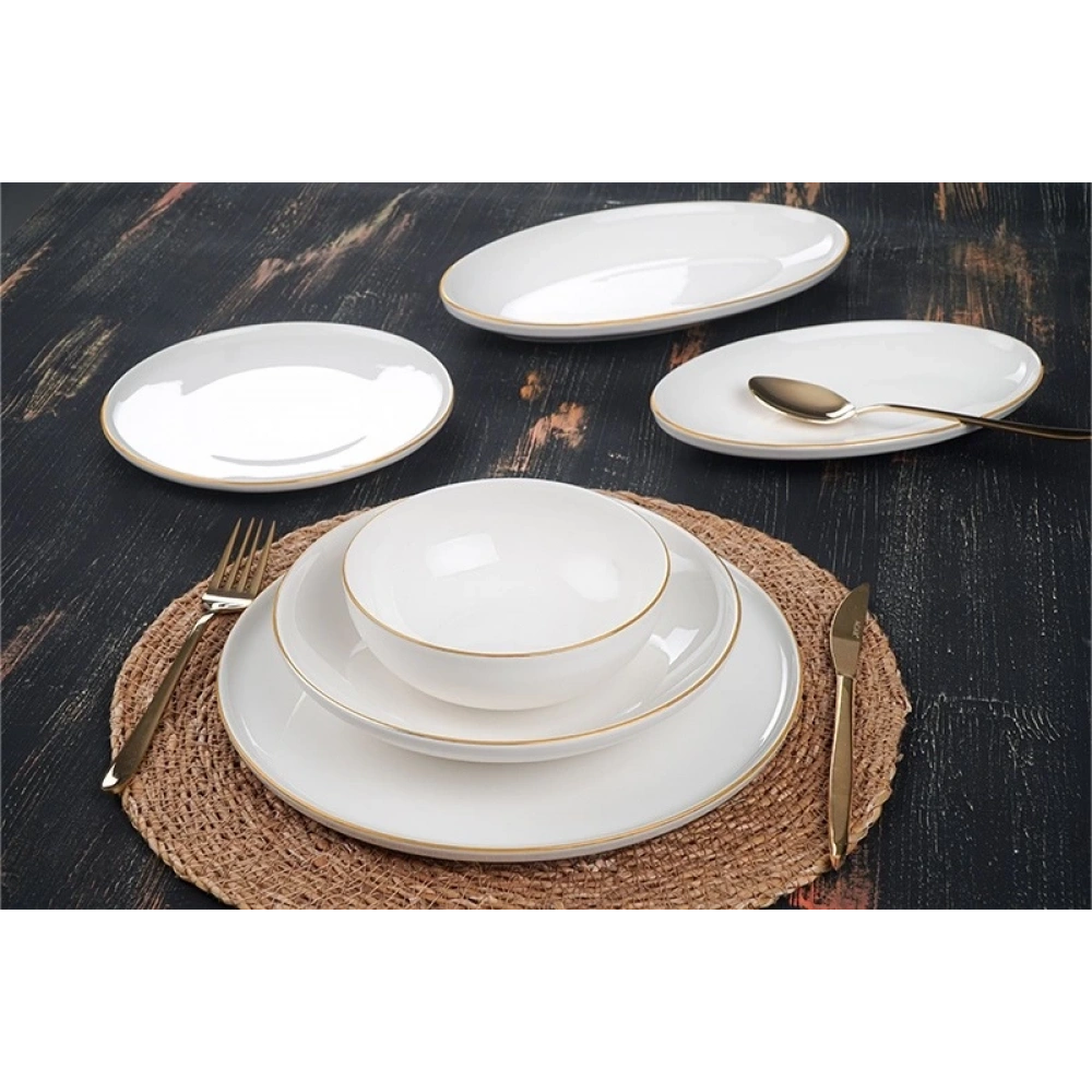 Acar 27 Parça Porselen Yemek Seti