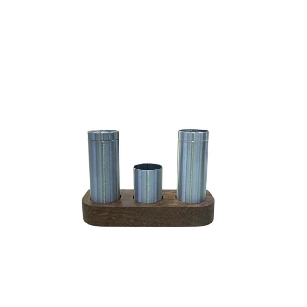 Ozk Düz Küçük 304 Tuzluk Seti