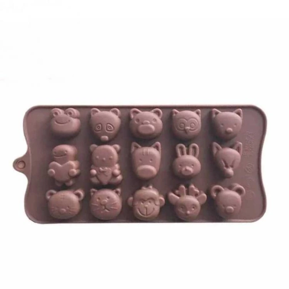Epx Silikon Hayvanlı Çikolata Kalıbı