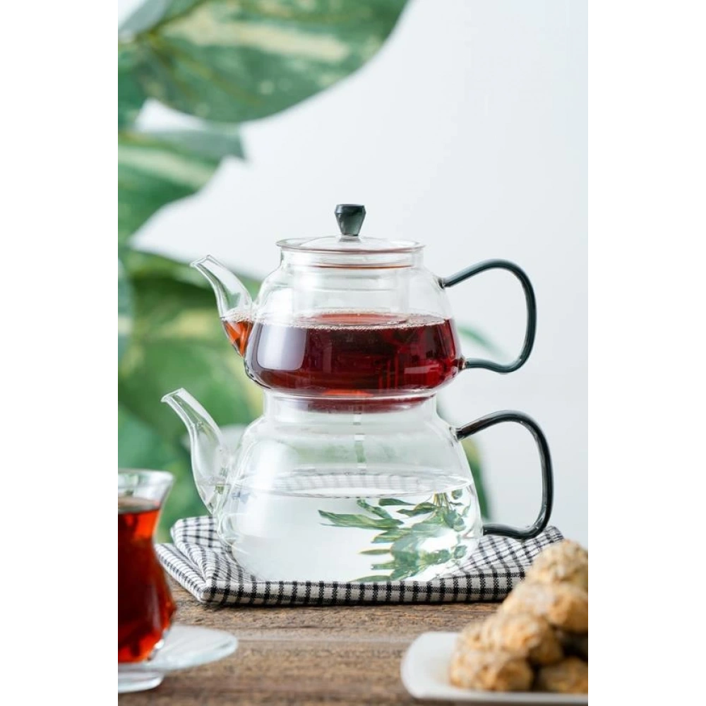 Acar Cam Çaydanlık 600cc