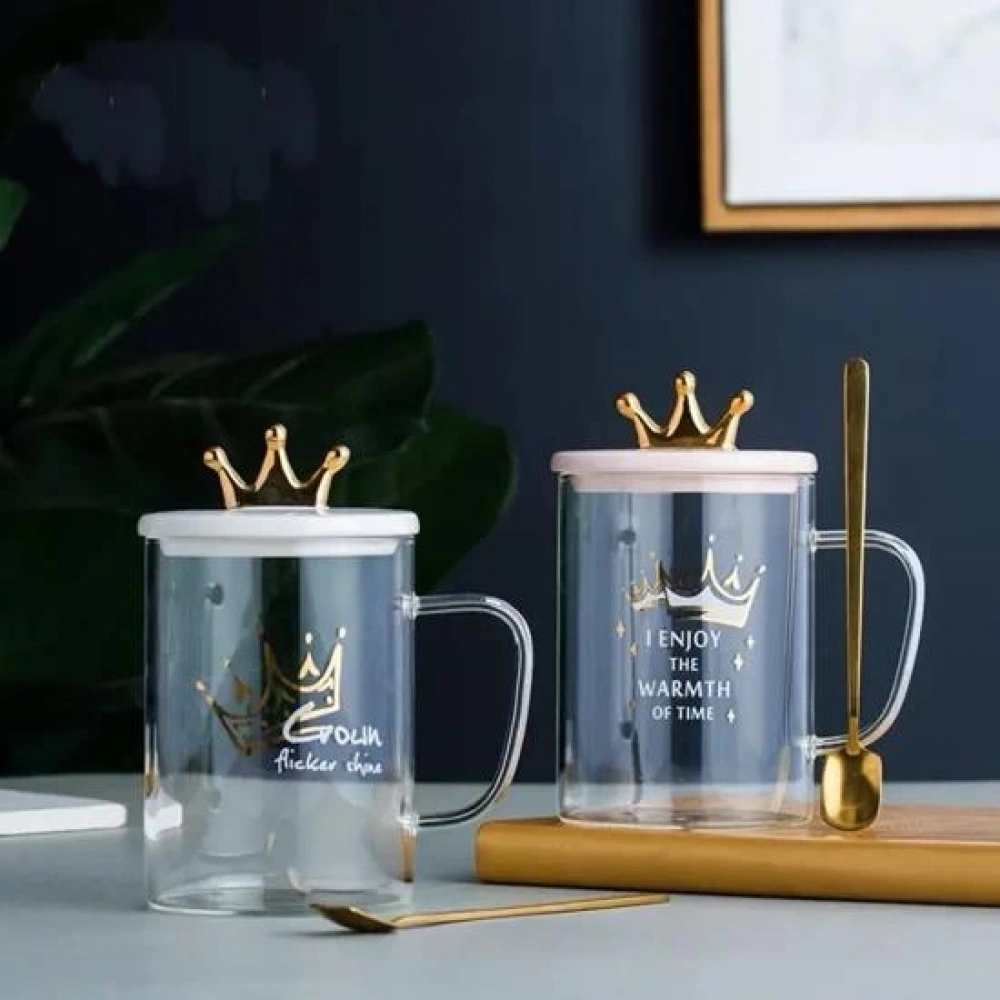 Cok Kapaklı Cam Bardak