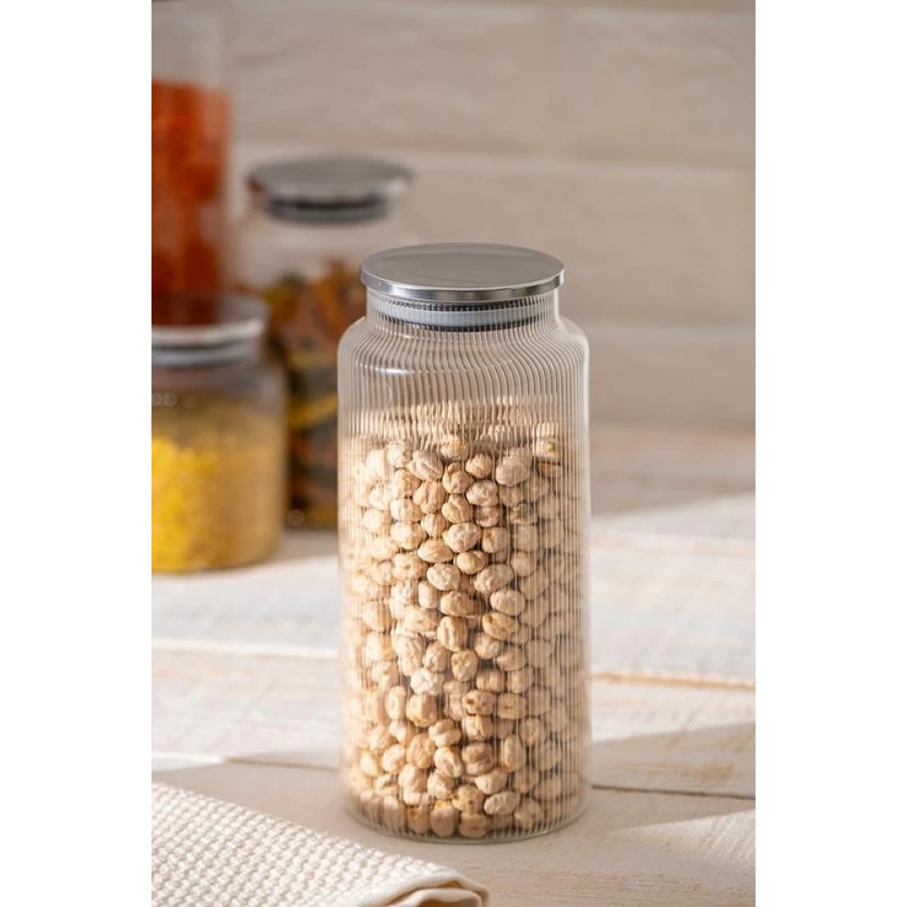 Acar Borosilikat Cam Kavanoz 1000cc