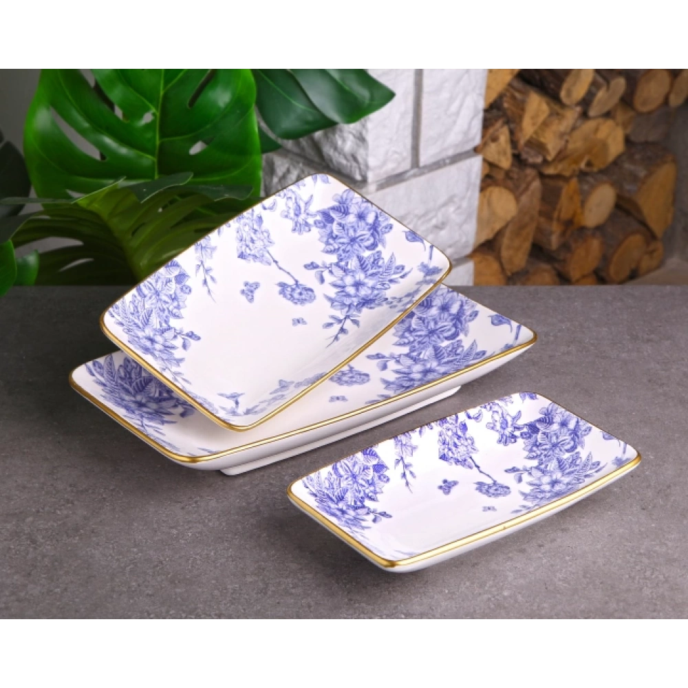 Gnl Spring 3lü Kayık Tabak