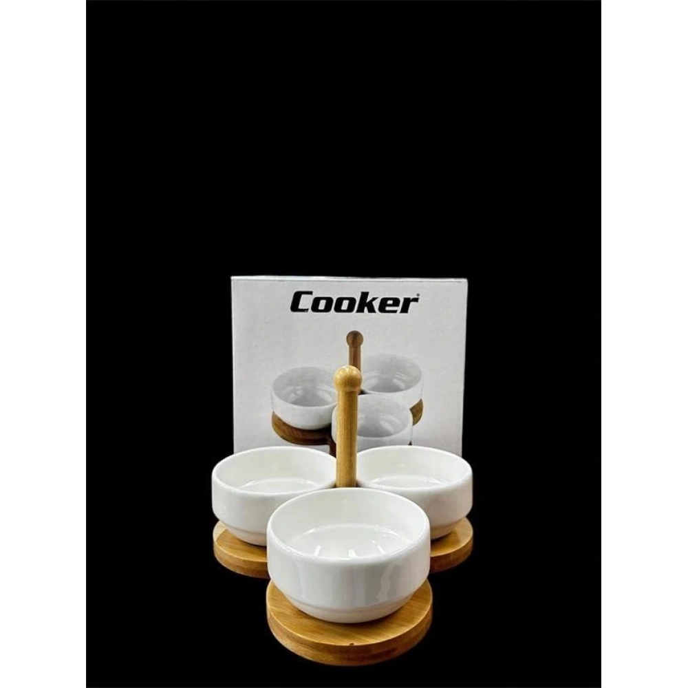 Cok Porselen 3lü Servis