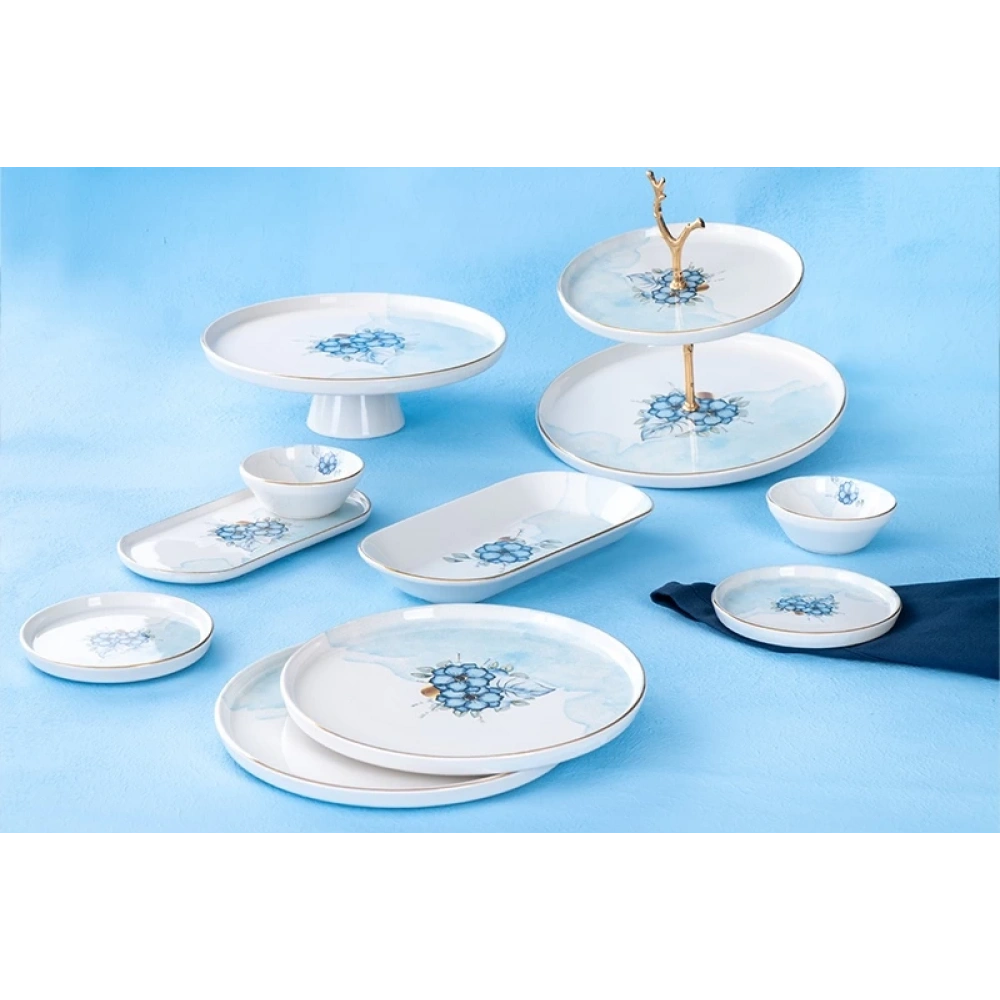 Acar Mirosa Porselen 21 Parça Brunch Seti