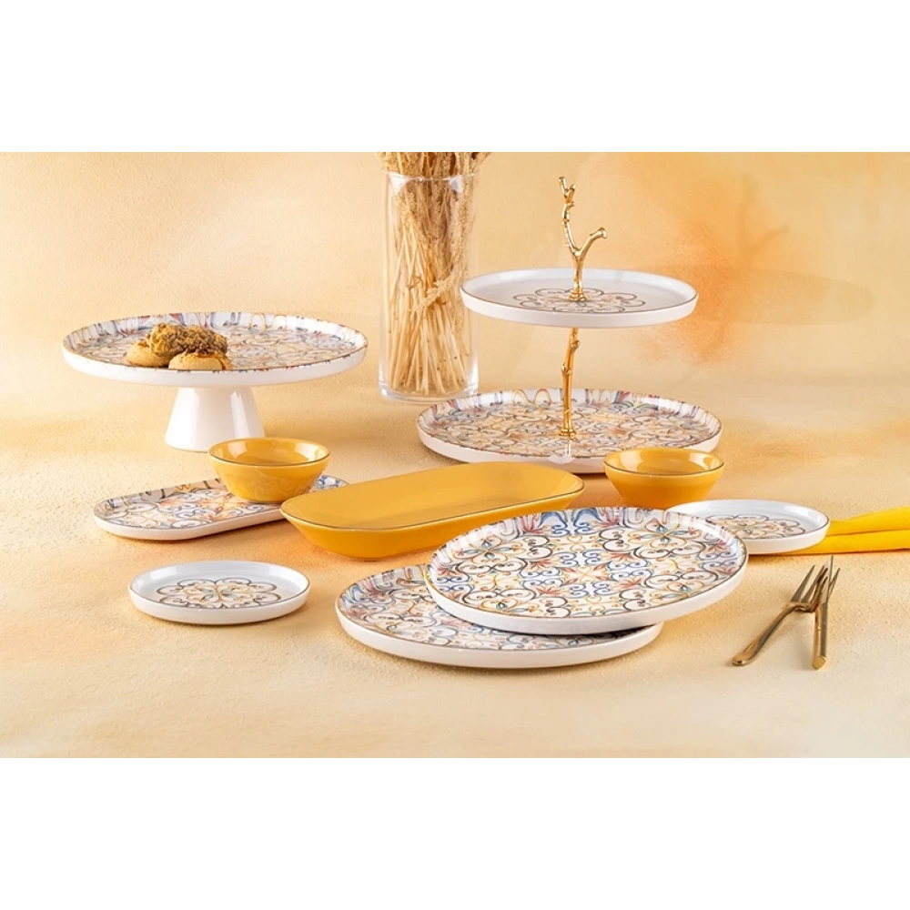 Acar Soho Porselen 21 Parça Brunch Seti