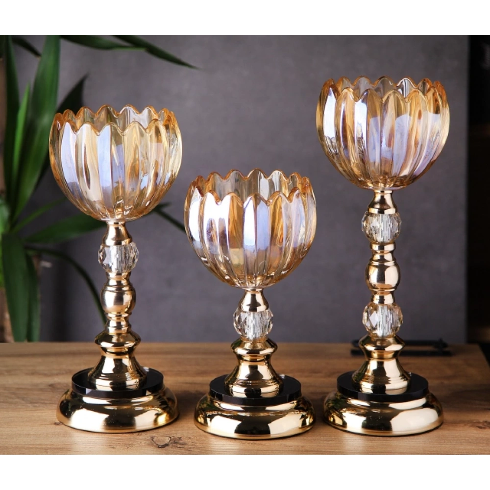 Gnl Dekoratif 3lü Cam