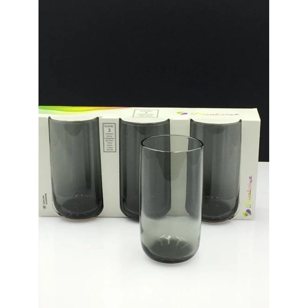 420805-3X8-Gri Iconic Bardak 365cc