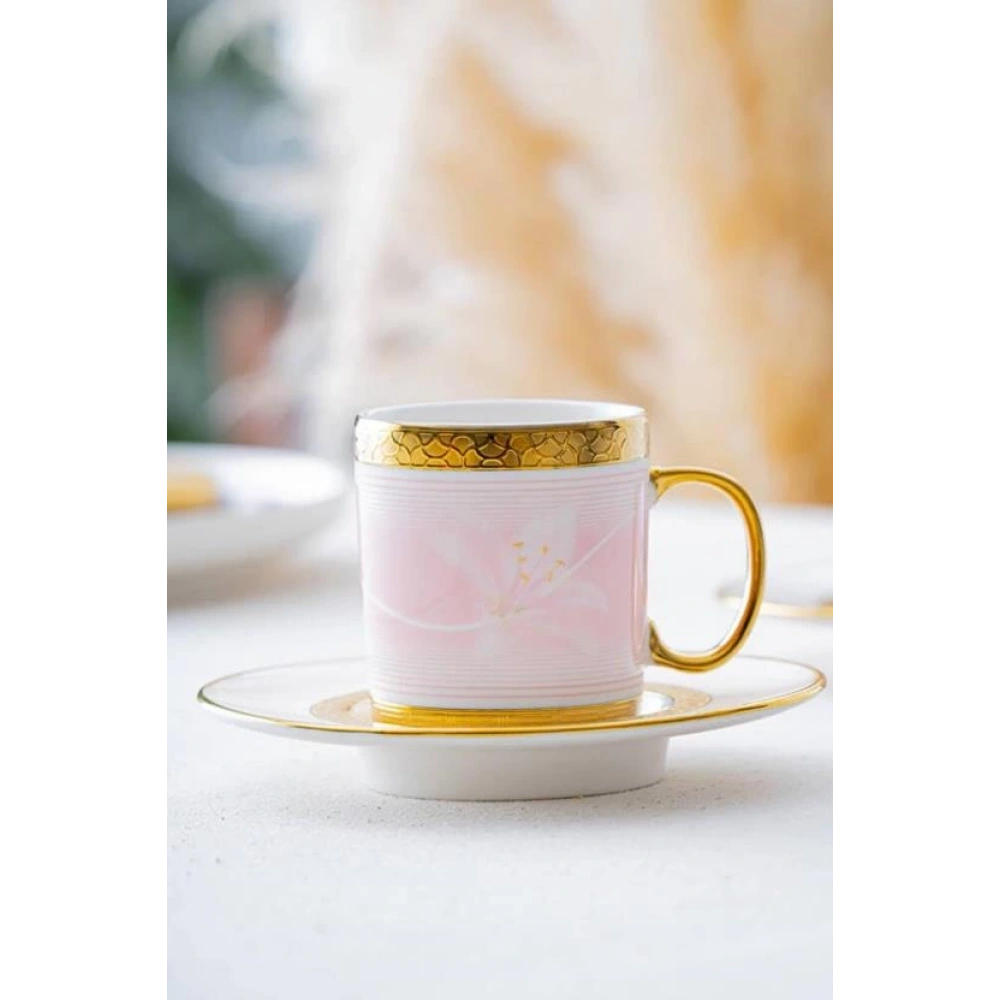 Acar Porselen 6lı Kahve Seti