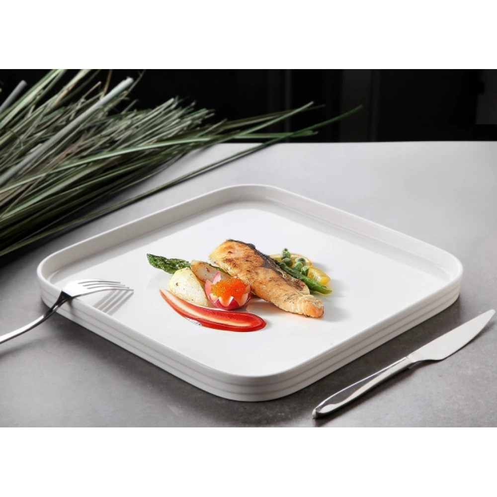 Gnl Porselen Kare Tabak 28x28x2cm