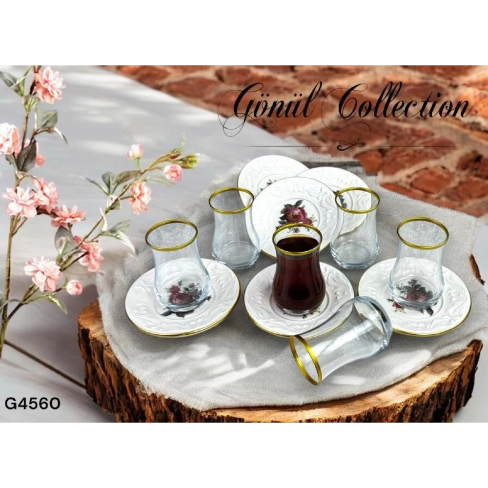 Gnl Amelie Seramik Çay Seti