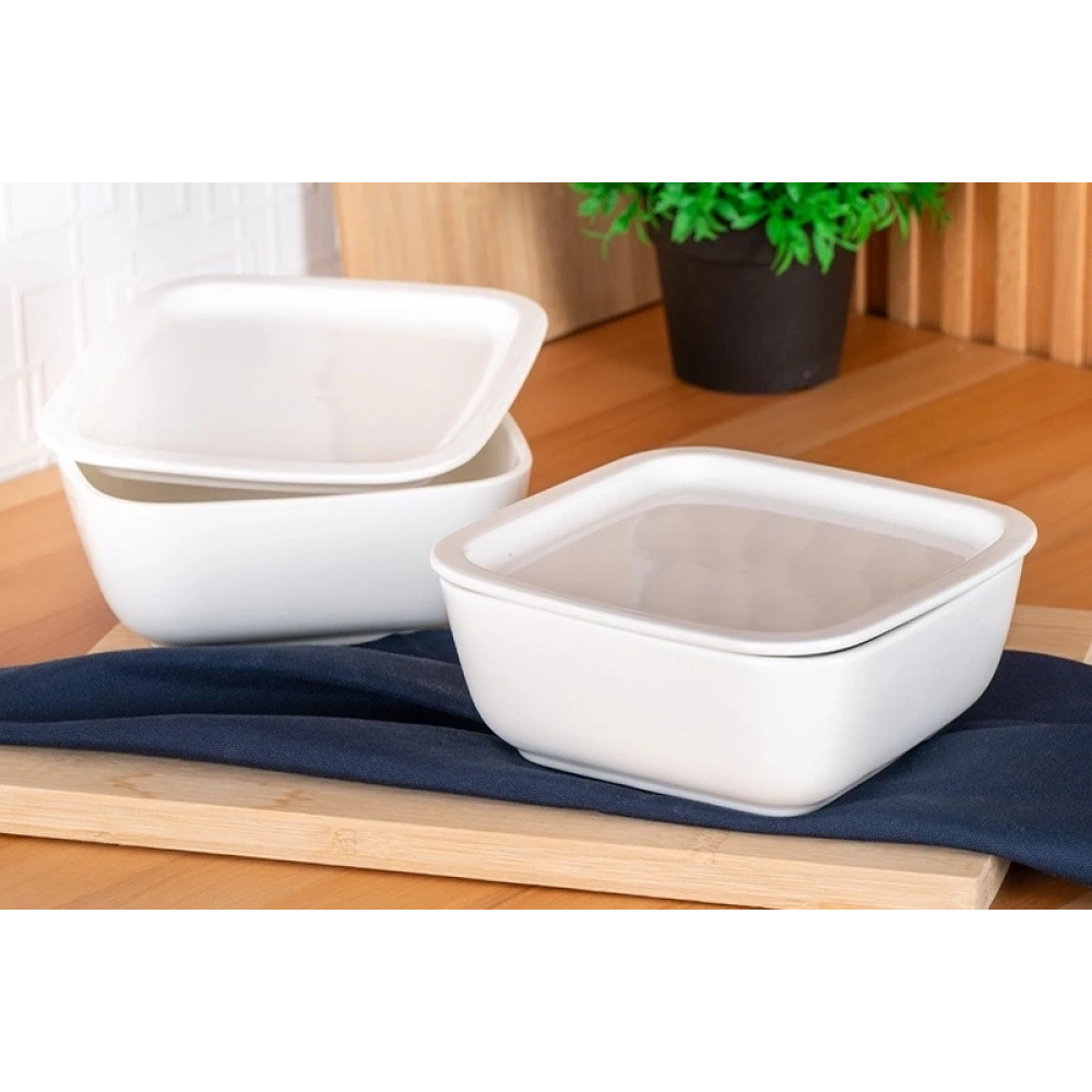 Acar Bianco Kapaklı Saklama Kabı