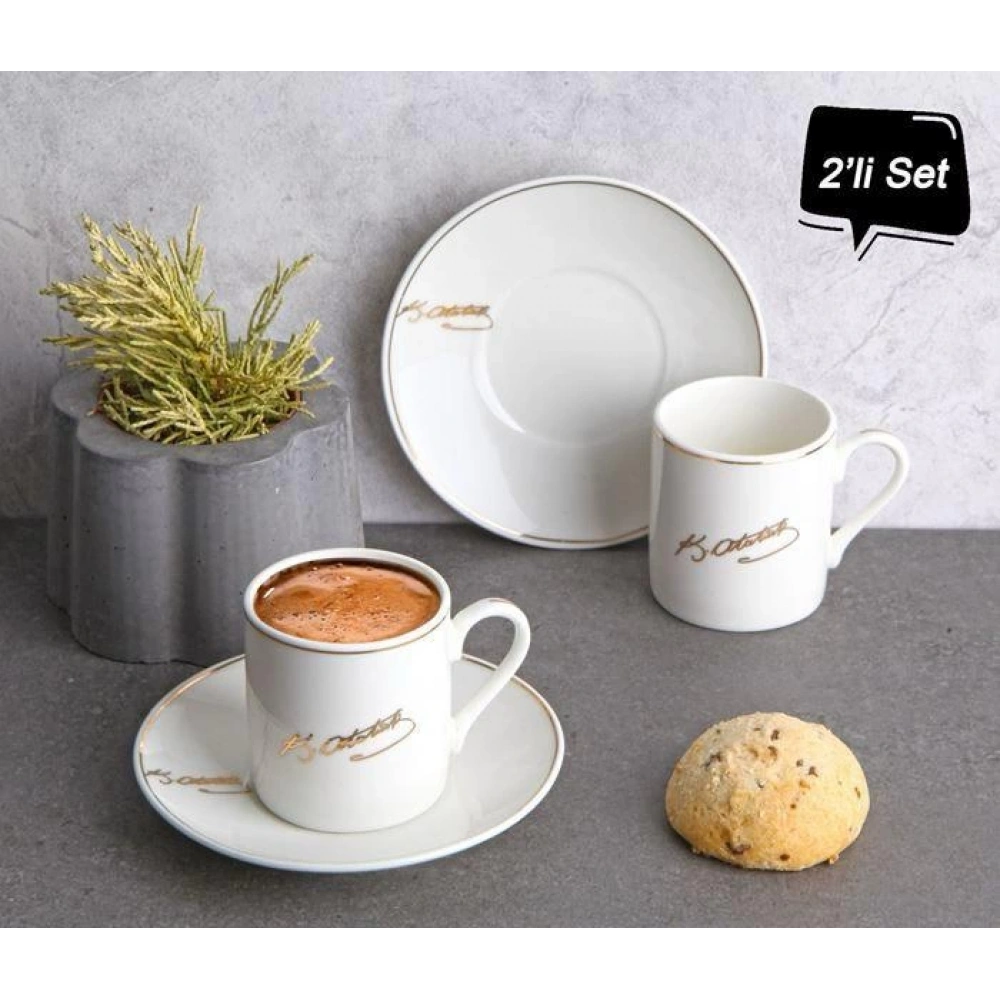Gnl Porselen 2li Kahve Seti