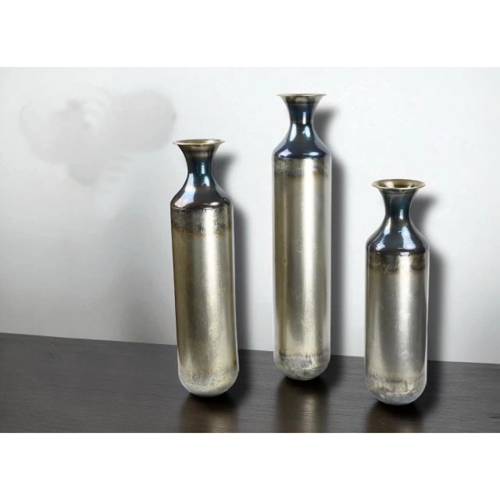 Gnl Metal Vazo 15x62cm