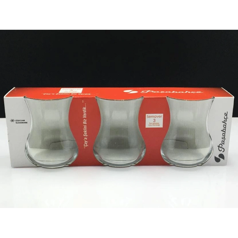 42801-3X12-Semaver Çay Bardağı 285cc*30