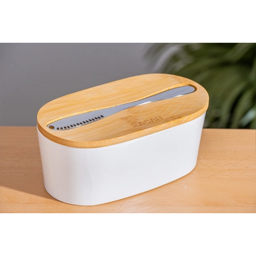 Acar Pamira Oval Tereyağ Tabağı