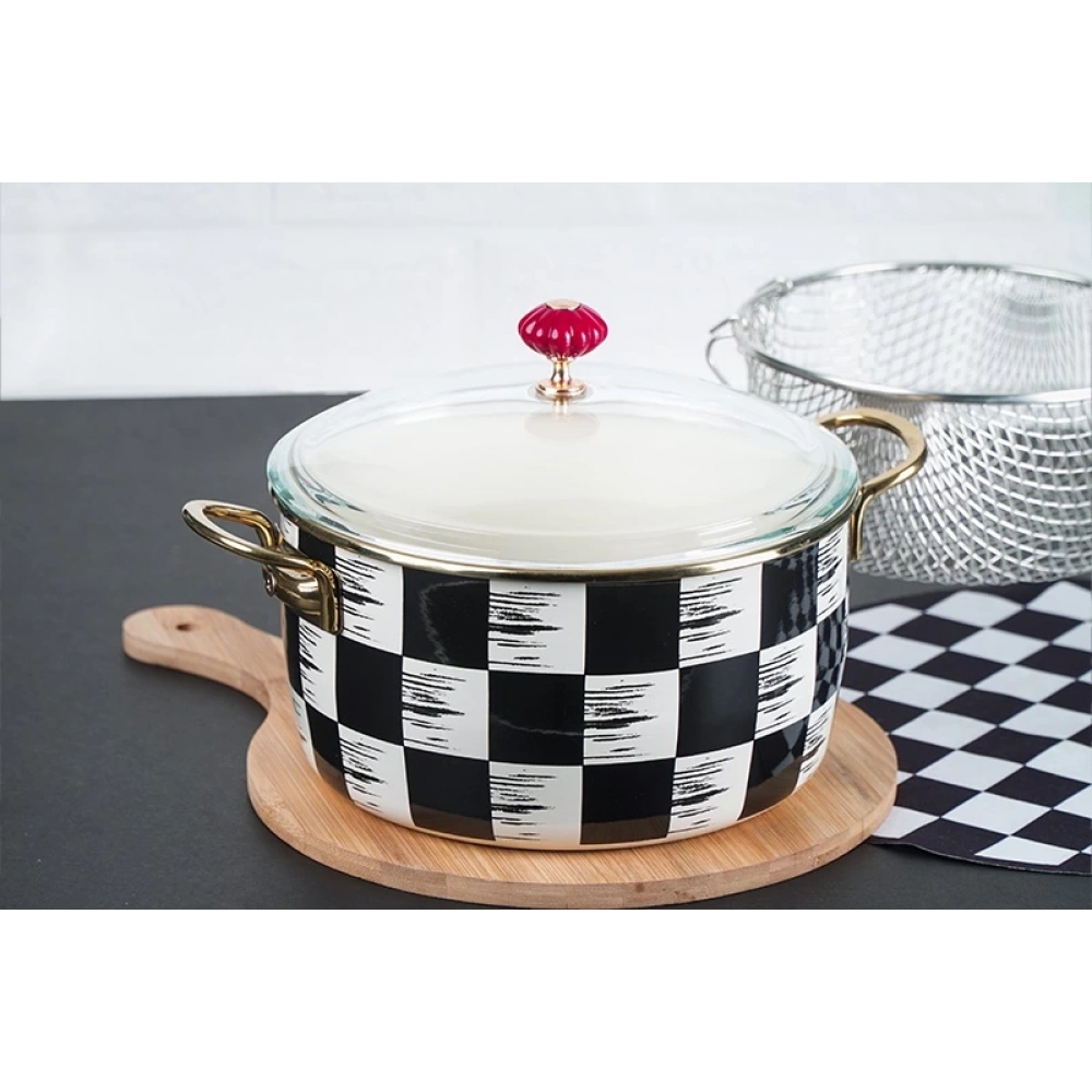 Acar Emaye Kızartma Tenceresi 22cm