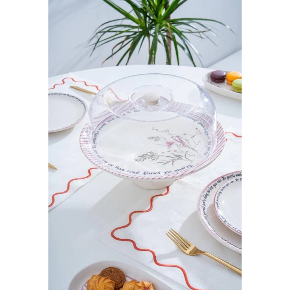 Acar Laila Ayaklı Kek Fanusu