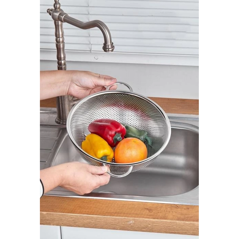 Cok Çelik Süzgeç 28cm