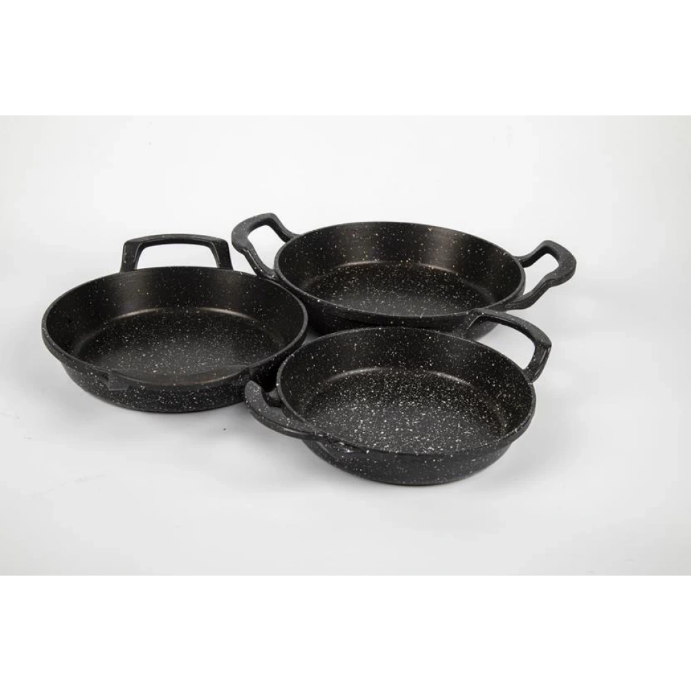 Sık Döküm 18-20-22cm 3lü Sahan Set